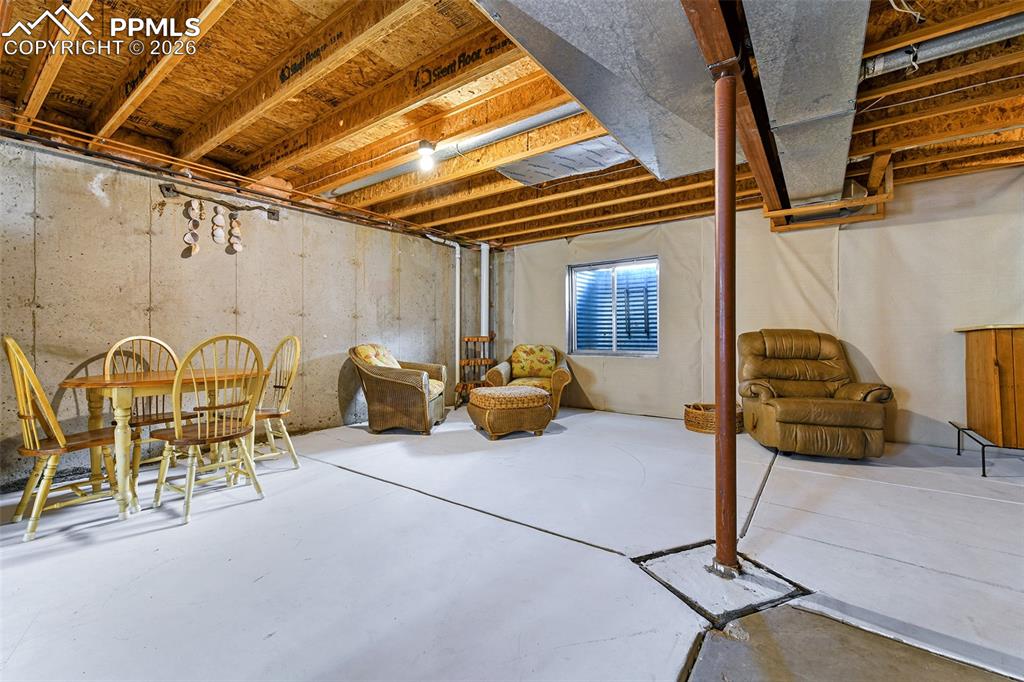 Image 18 of 27: View of below grade area