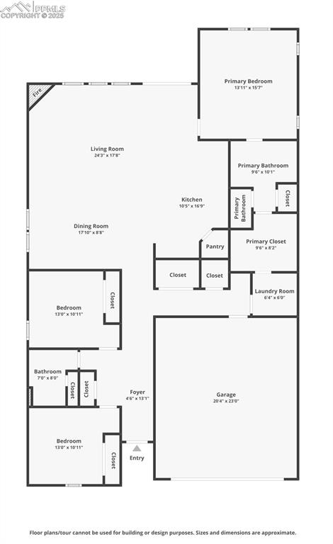 Image 41 of 49: Main Level Floorplan