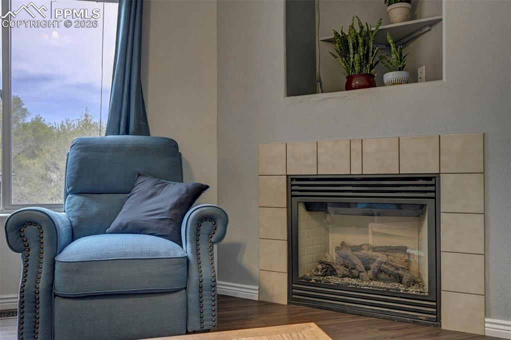 Image 8 of 33: Fireplace