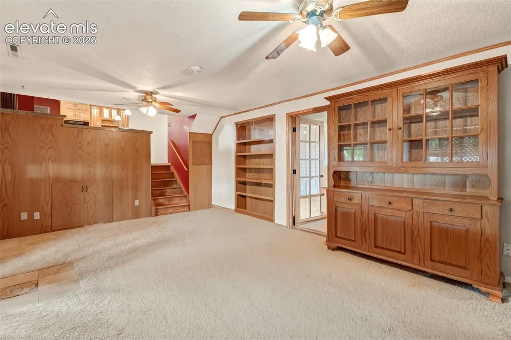 Image 17 of 30: Huge Lower Level Family Room, Bedroom To The Right