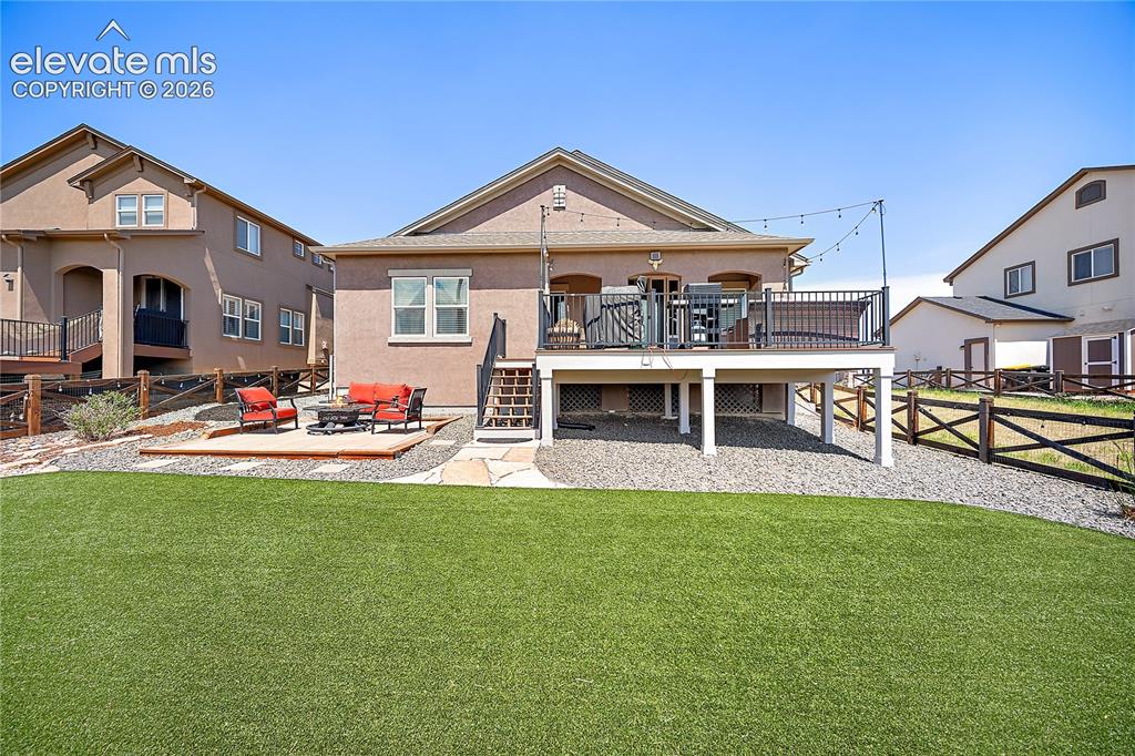 Image 36 of 49: Additional patio space.