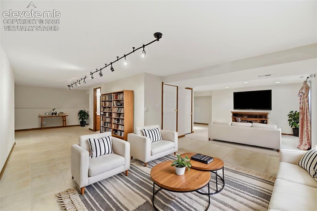 Image 32 of 50: Virtually staged basement