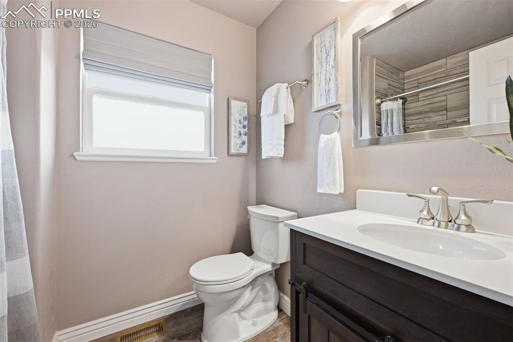 Image 30 of 50: The full bathroom on the 2nd floor.