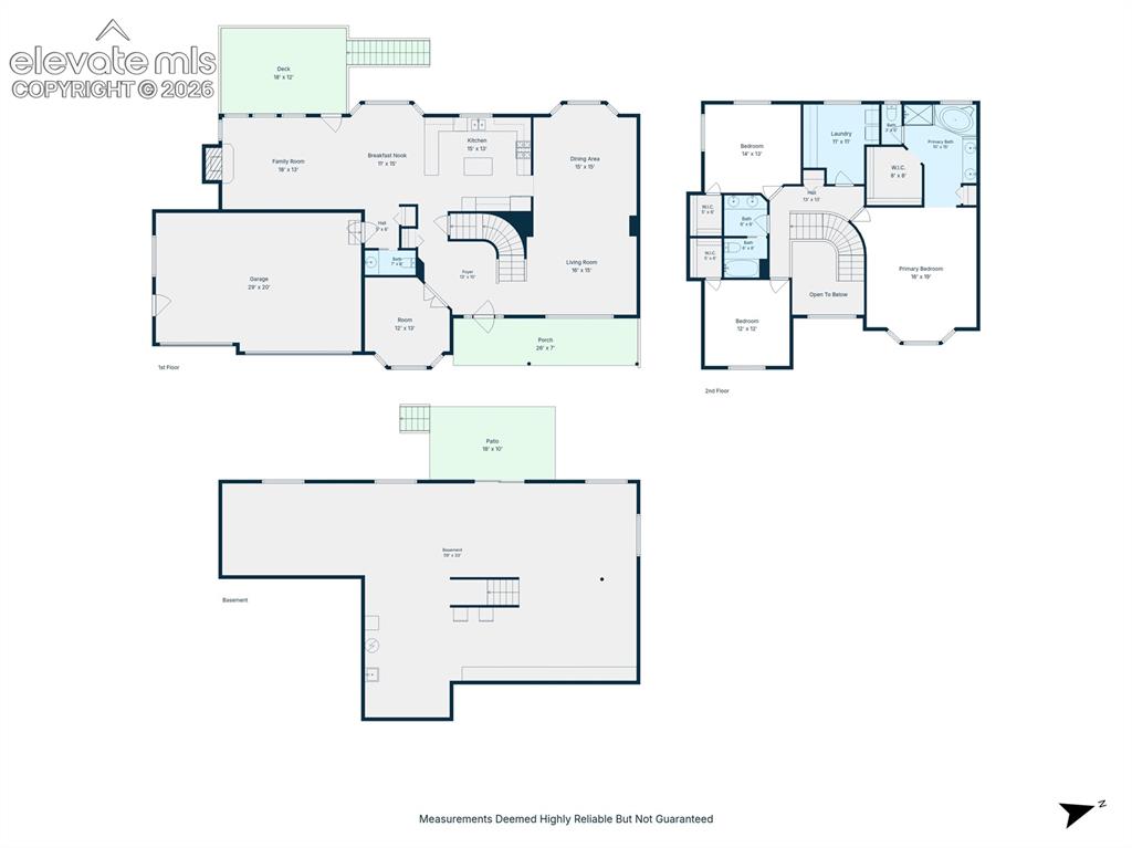 Image 48 of 48: Floorplans for All Three Levels