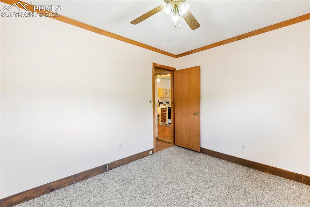 Image 18 of 41: Bedroom with good space. Add bunk beds and bring your weekend guests. 