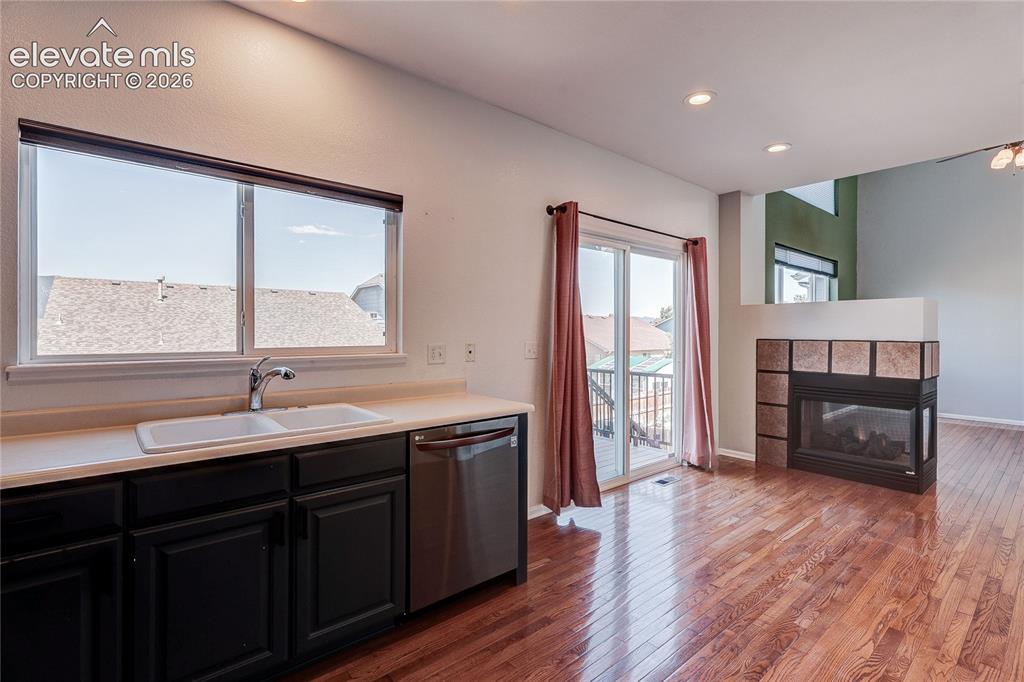 Image 10 of 42: Fridge included