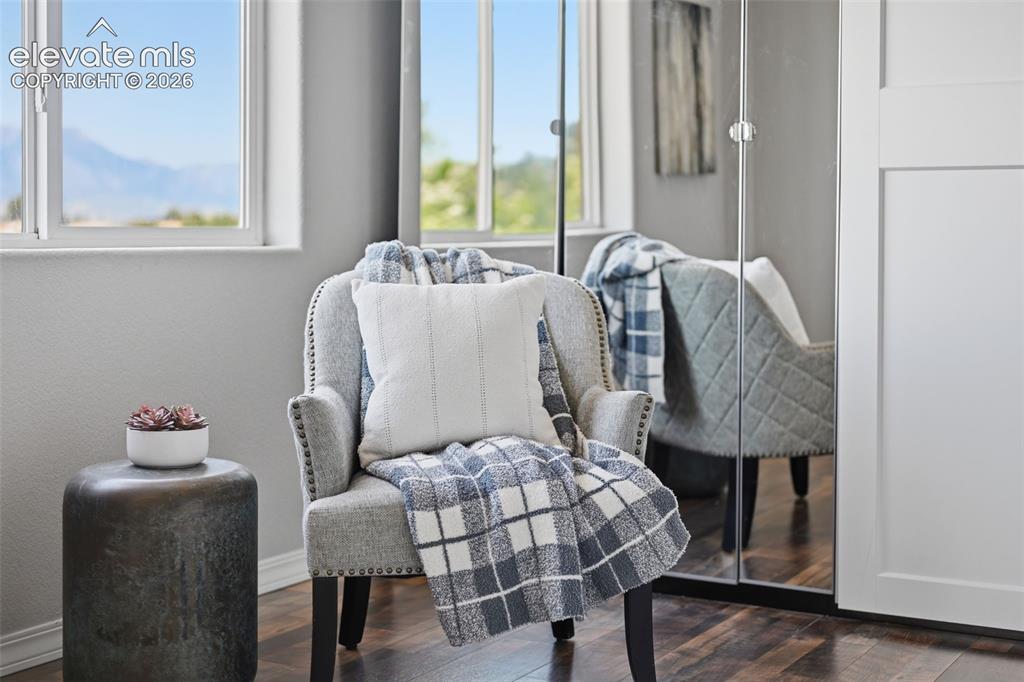 Image 25 of 49: Peaceful sitting area with views in your master retreat!