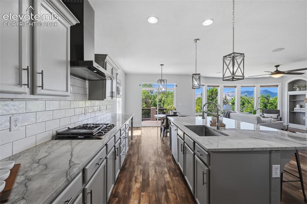 Image 8 of 49: Another view of the views from your kitchen and family room!