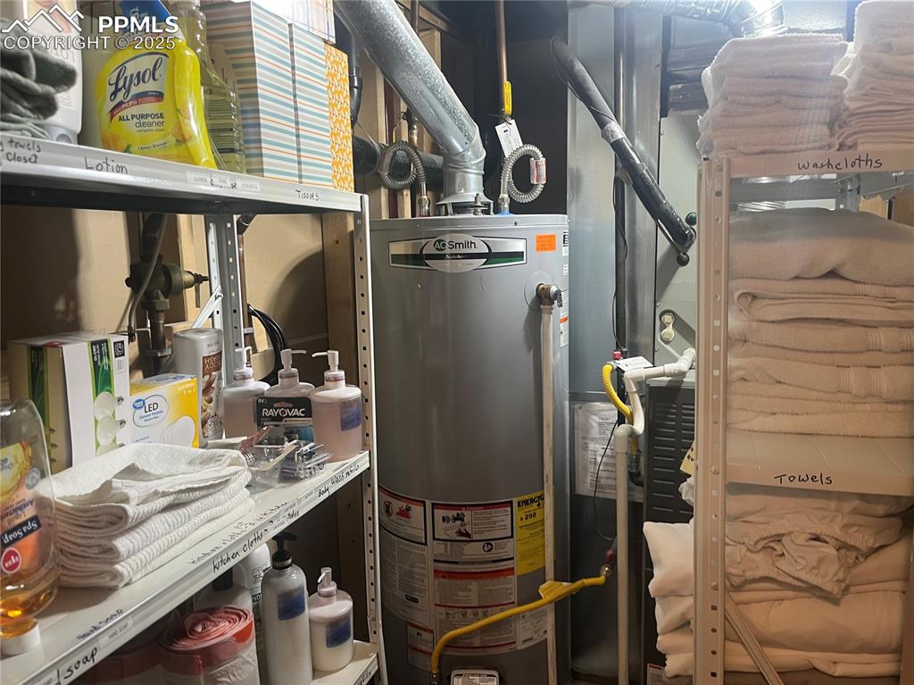 Image 26 of 27: Mechanical room and extra storage