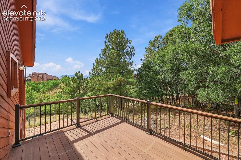 Image 21 of 50: side deck from kitchen pantry entry