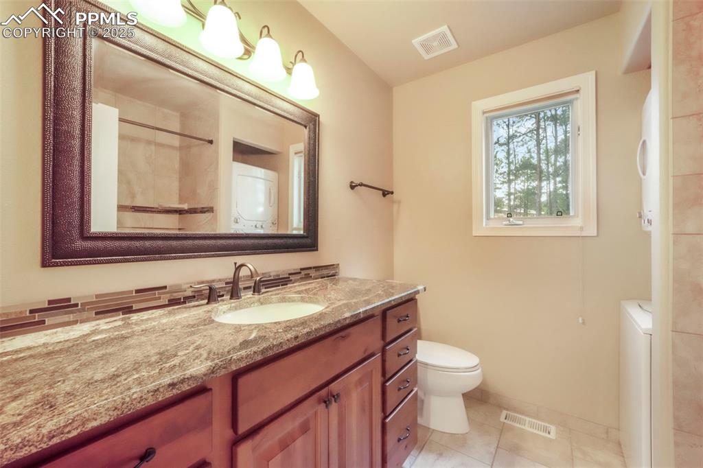 Image 32 of 50: Includes Stackable Washer and Dryer