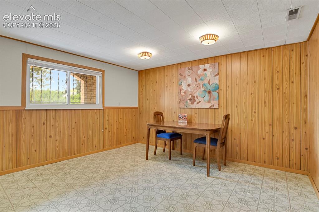Image 30 of 48: Basement Rec Room