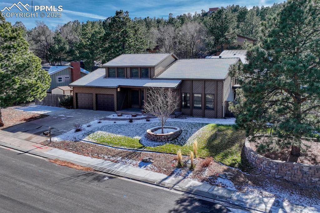 Caption: Front of Structure