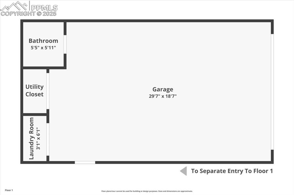 Image 47 of 48: Garage layout.