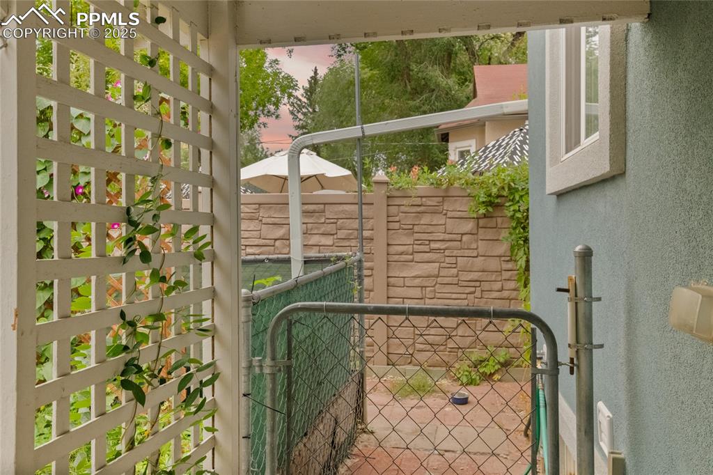 Image 32 of 43: Dog Run entrance