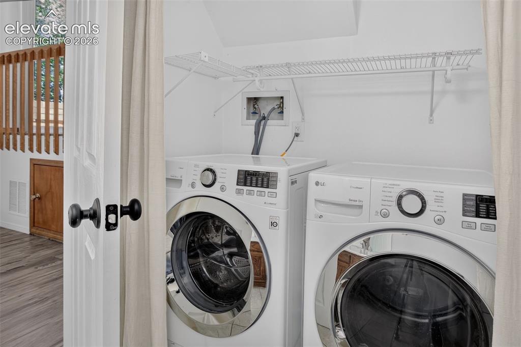 Image 49 of 50: Clothes Washer & Dryer are INCLUDED
