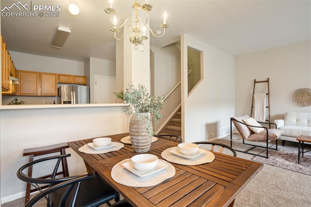 Image 8 of 31: Open floor plan with defined spaces, exactly how a home should be. 