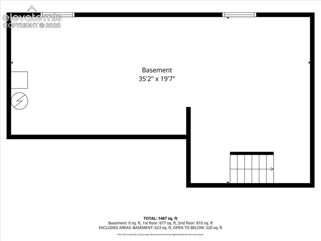 Image 24 of 25: Unfinished Basement with Rough Ins