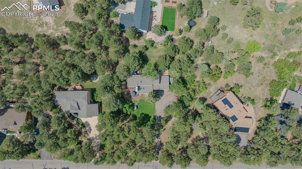 Image 40 of 41: Aerial overview of property