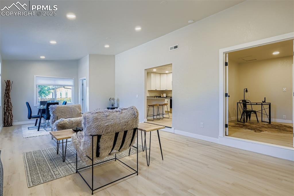 Image 14 of 31: View across great room