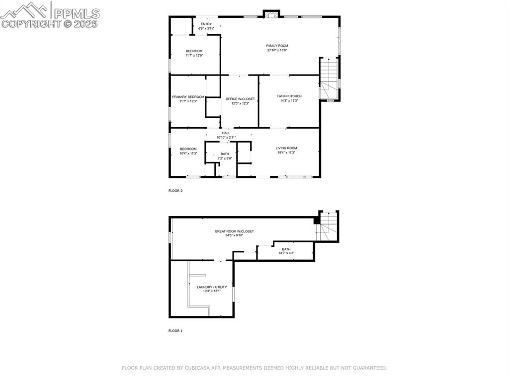 Image 31 of 31: View of floor plan / room layout