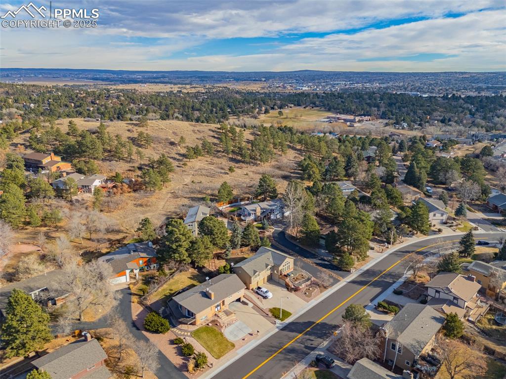 Image 44 of 50: Aerial view of property