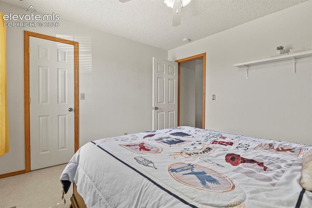 Image 24 of 44: Far corner of upstairs bedroom looking towards the entrance.