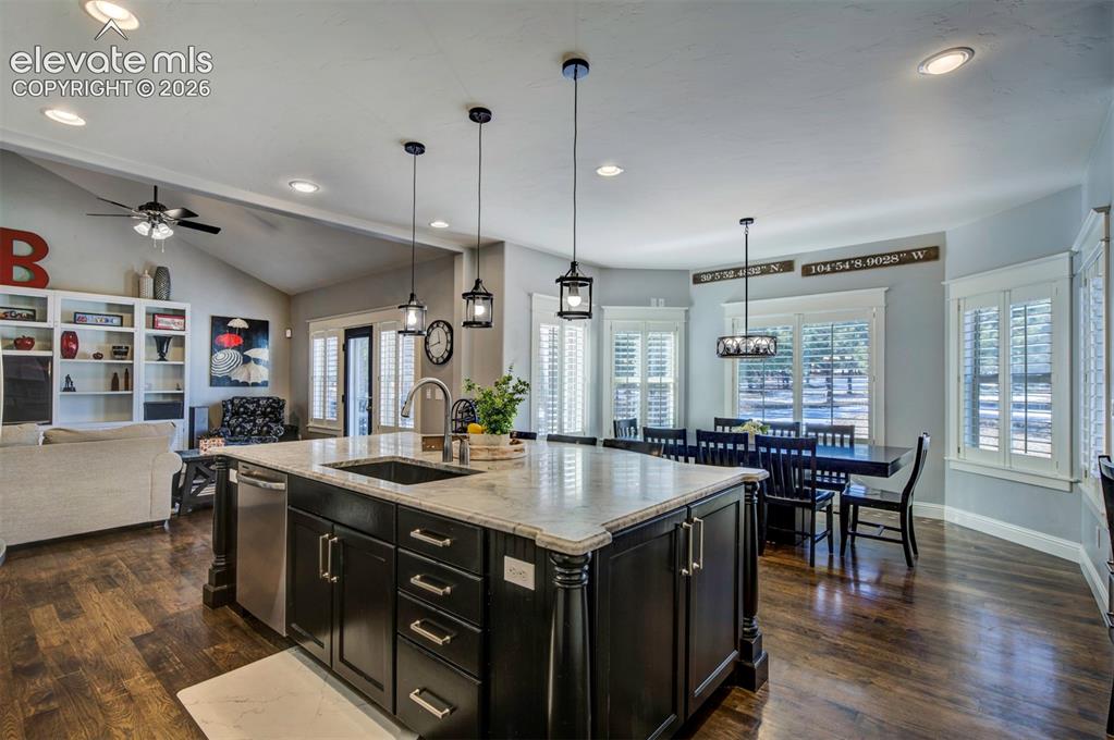 Image 6 of 44: Open to Family Room