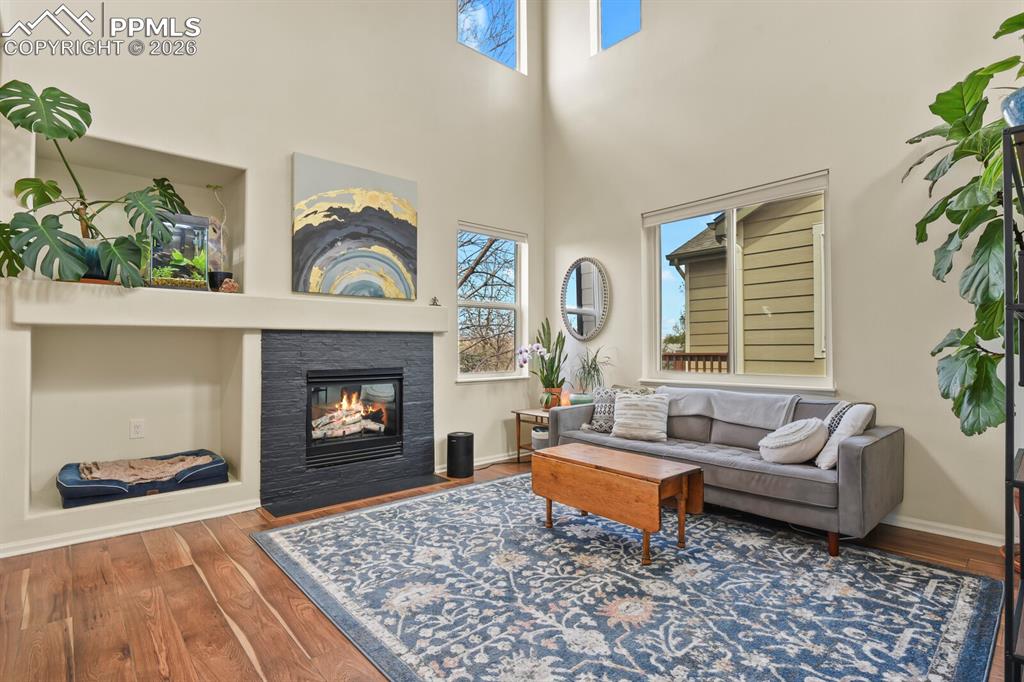 Image 5 of 30: Fireplace for those chilly CO nights