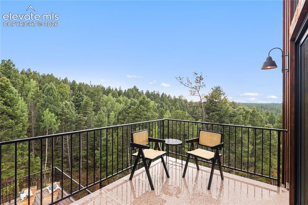 Image 9 of 46: 2nd Story back deck