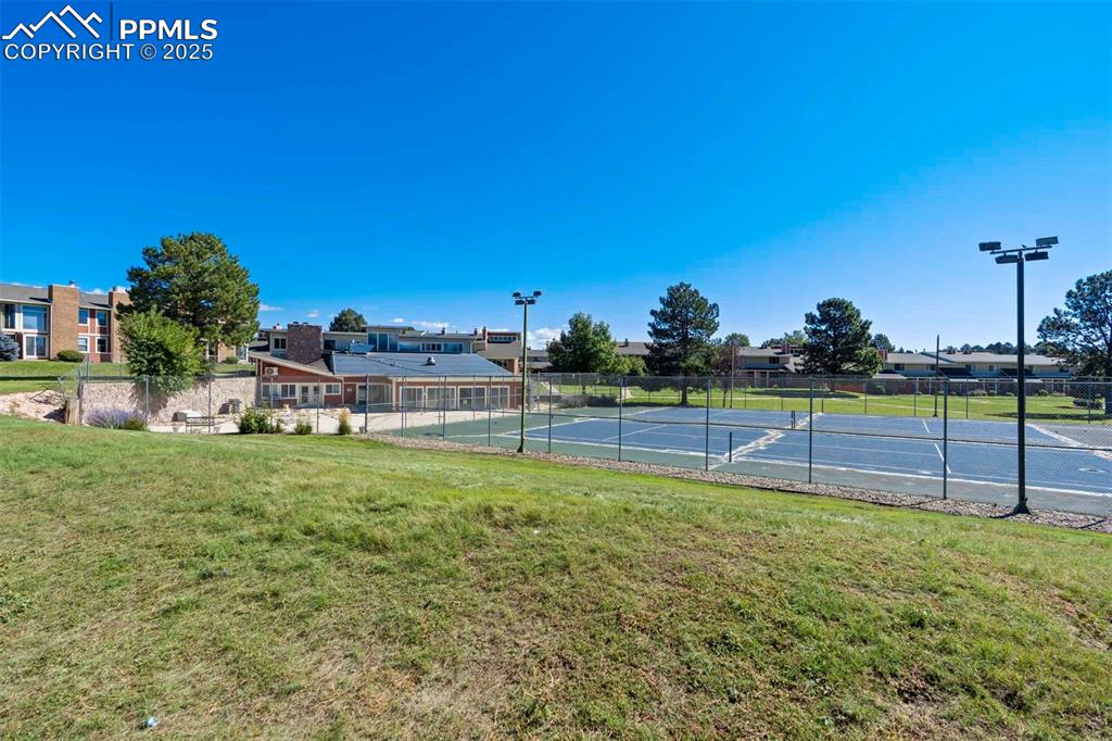 Image 26 of 31: View of tennis court