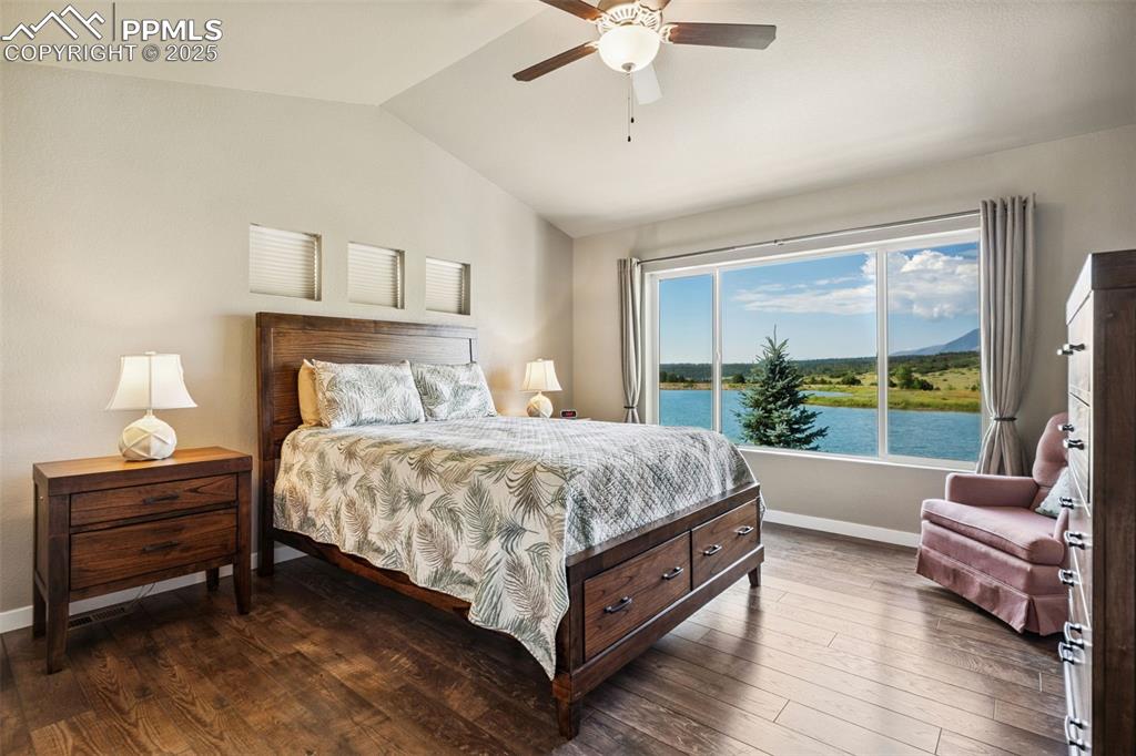 Image 25 of 47: Master Retreat with Vaulted Ceiling