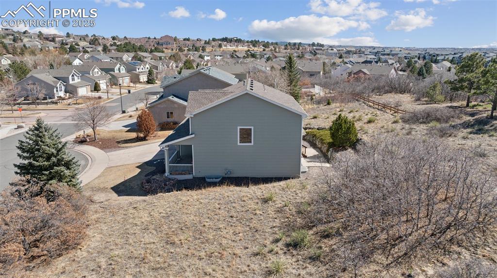 Image 13 of 43: Drone / aerial view featuring a residential view