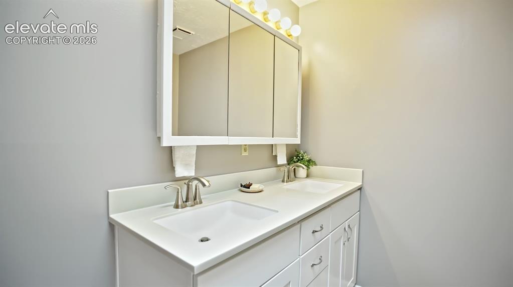 Image 22 of 48: brand new full bathroom main level- vanity