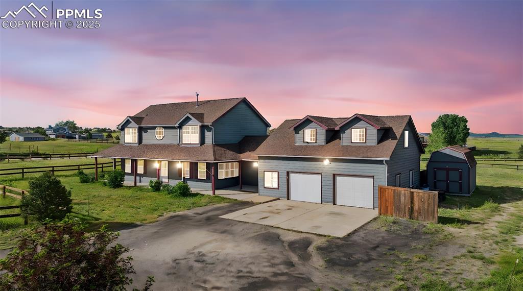 Caption: Front of Structure