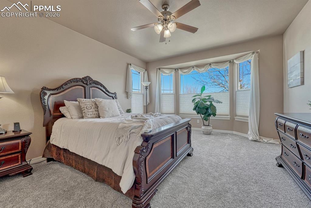 Image 16 of 49: Large Windows in Primary Bedroom