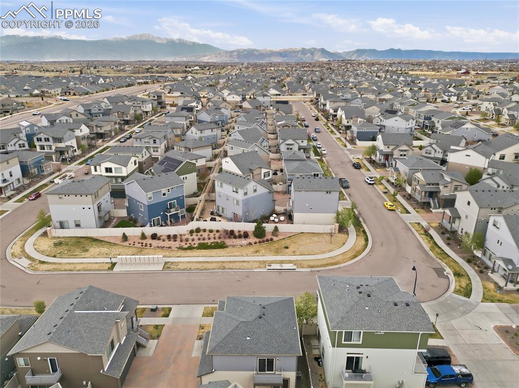 Image 38 of 40: Aerial view of property