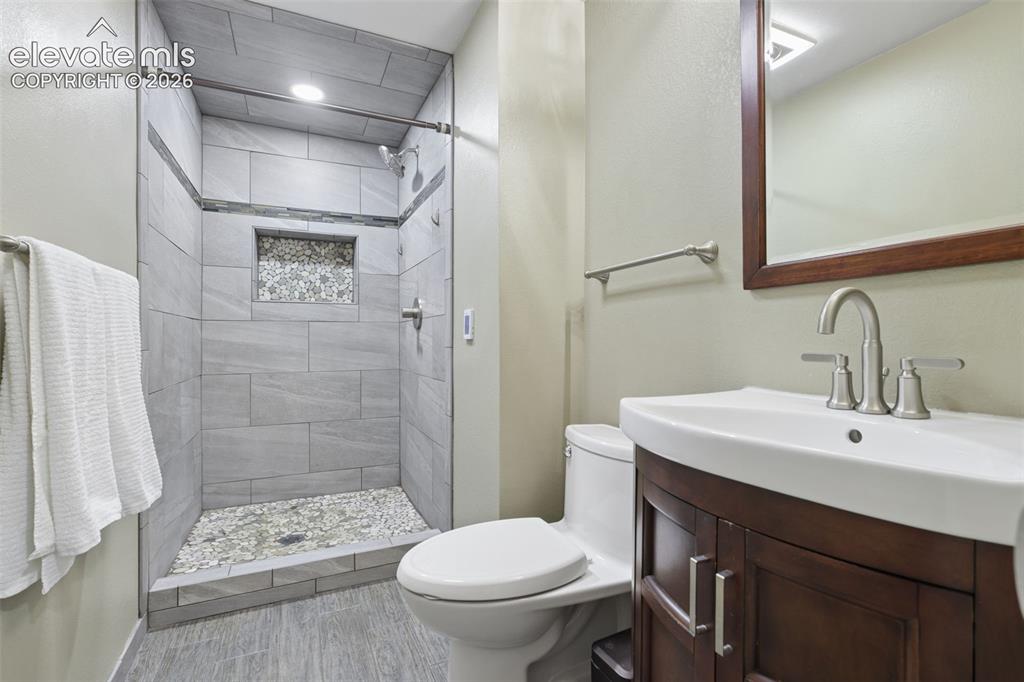 Image 23 of 32:  Remodeled Basement  EnSuite Bathroom