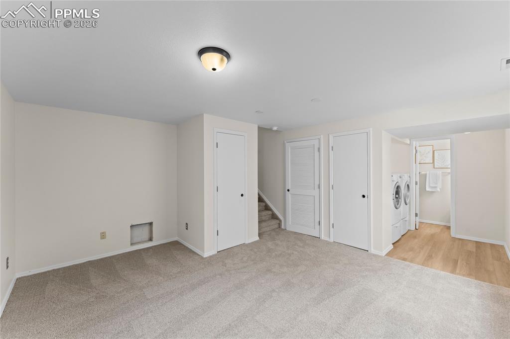 Image 23 of 28: Basement flex space