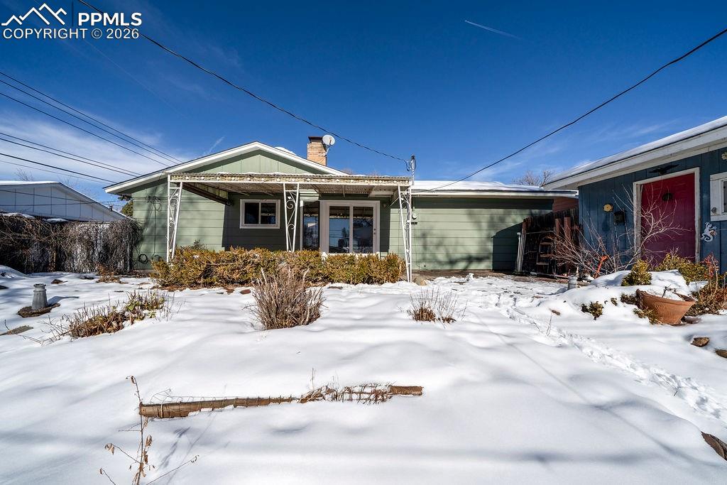 Image 46 of 49: Front of Structure