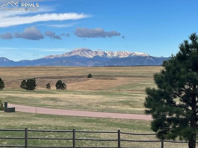 Image 39 of 45: Unobstructed Peak views from backyard