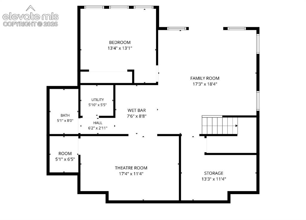 Image 48 of 49: RV Parking with drive-through access to back yard and separately fenced hal
