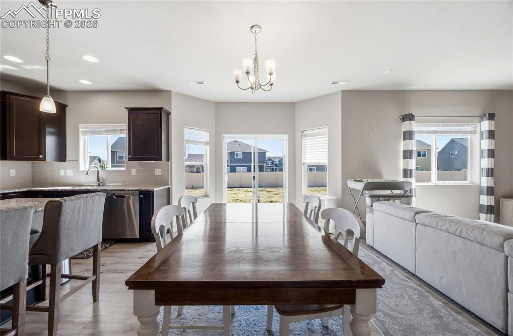 Image 13 of 41: Open main level floor plan, great for entertaining and daily living.