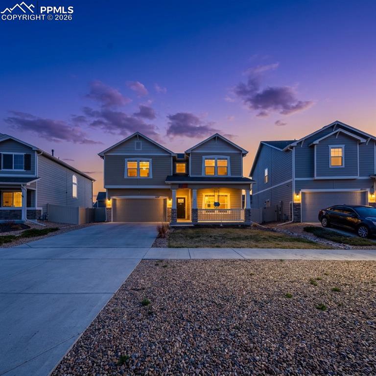 Image 41 of 41: Aerial view of community park and playground.