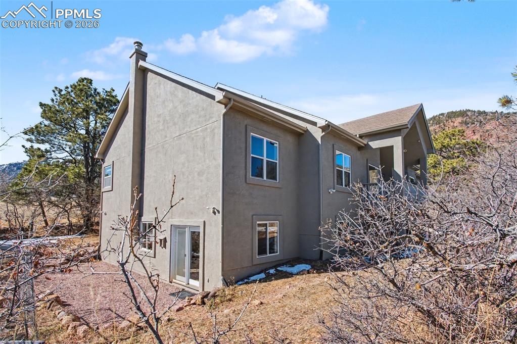 Image 41 of 48: The Palmer Lake Star, looking toward the property