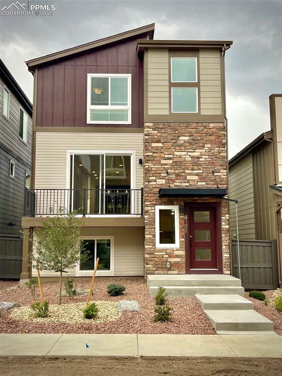 Caption: Front of Structure