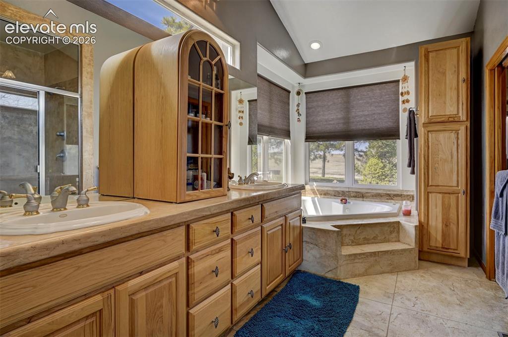 Image 15 of 50: 5 piece Master bathroom with jetted tub