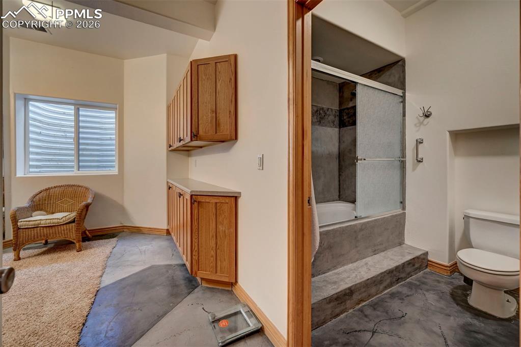 Image 24 of 50: Bathroom in basement