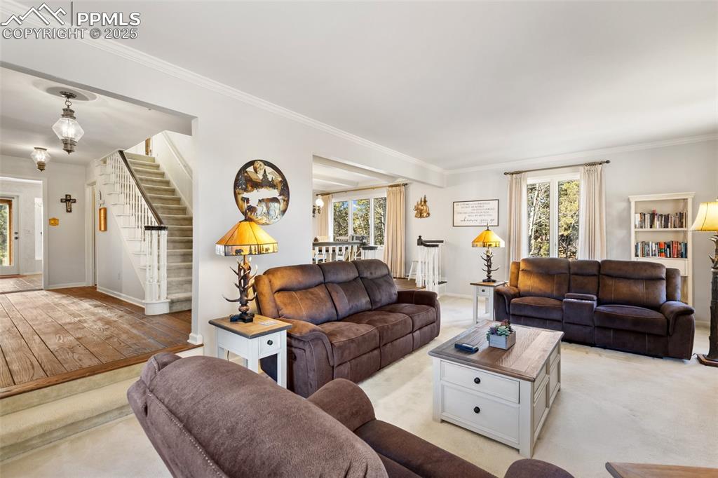 Image 9 of 50: Living Room