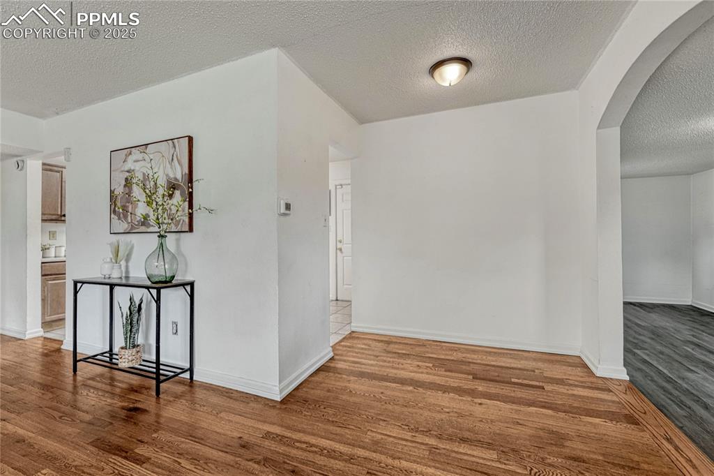 Image 15 of 43: View of dining space off of kitchen